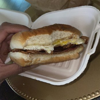 Morning Rolls - Inside of sandwich - Breakfast & Brunch Near Me - Raleigh, North Carolina