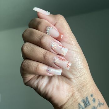 Next Level Beauty Bar - Floral, french and rhinestone acrylics - Nail Salons Near Me - The Woodlands, Texas Next Level Beauty Bar - Floral, french and rhinestone acrylics - Nail Salons Near Me - The Woodlands, Texas