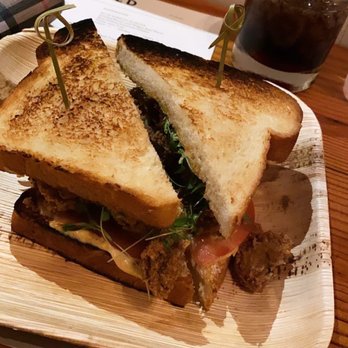 Cured - Oyster Sandwich - Cocktail Bars Near Me - San Antonio, Texas
