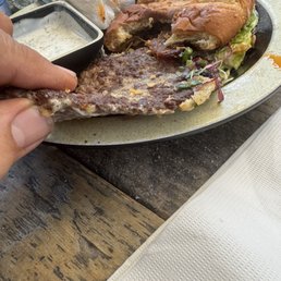 Something they think is a smash burger.
