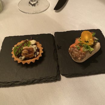 The Black Pearl - Hors D'oeuves- Chopped Cheese & Blue Tartlette - New American Near Me - Dunedin, Florida