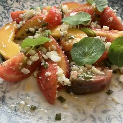 Peach and Tomato with Jalapeño
