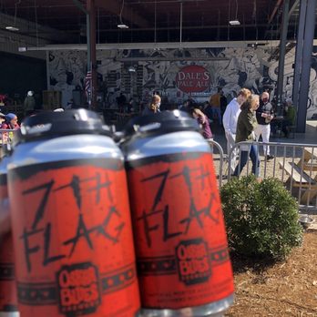 Oskar Blues Brewery Taproom - Take home treat - Breweries Near Me - Brevard, North Carolina