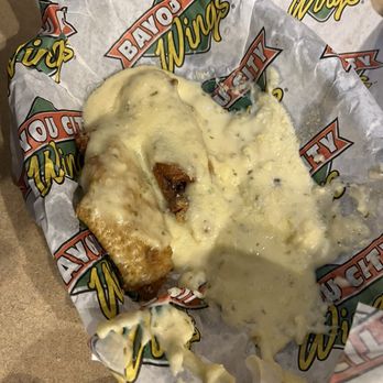 Bayou City Wings - The worst "garlic Parmesan" wings I ever tasted. - Sports Bars Near Me - Houston, Texas Bayou City Wings - The worst "garlic Parmesan" wings I ever tasted. - Sports Bars Near Me - Houston, Texas
