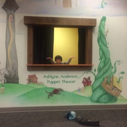 Seaside Public Library - Sweet puppet theater for your kiddos!