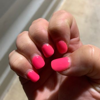 Fantabulous Nails & Spa - Acrylic fill with gel on top - Nail Salons Near Me - San Marcos, California