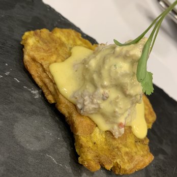 Ocean and Flame - Tostones de Cangrejo - Peruvian Near Me - Pinecrest, Florida Ocean and Flame - Tostones de Cangrejo - Peruvian Near Me - Pinecrest, Florida