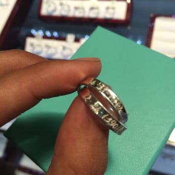 Master Fix Jewelers - Engraving on Tiffany's ring - Watch Repair Near Me - Campbell, California Master Fix Jewelers - Engraving on Tiffany's ring - Watch Repair Near Me - Campbell, California