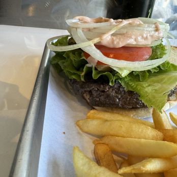 Ground Chuck Burger + French Fries