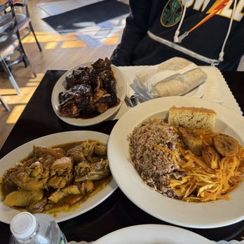 Morgan's Island Grill - The Reggae Boyz Specials (Large Meal) - Caribbean Near Me - Hightstown, New Jersey