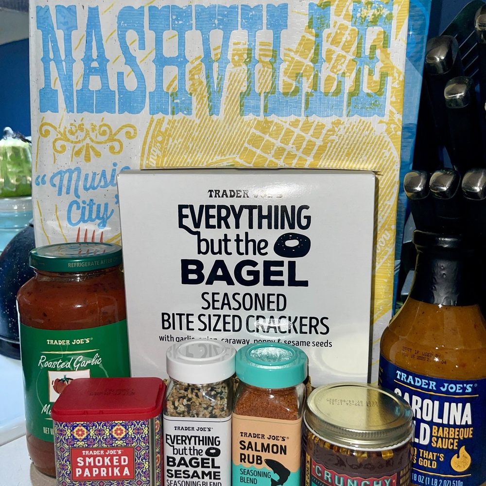 Trader Joe's - A few things I had to have, and the free bag we were given. - Grocery Near Me - Nashville, Tennessee Trader Joe's - A few things I had to have, and the free bag we were given. - Grocery Near Me - Nashville, Tennessee