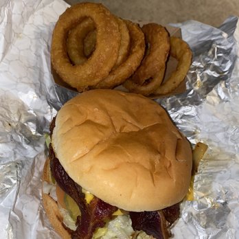 Olive Burger - 4. Jalapeno Cheese Burger added bacon with onion rings - Burgers Near Me - Plano, Texas Olive Burger - 4. Jalapeno Cheese Burger added bacon with onion rings - Burgers Near Me - Plano, Texas