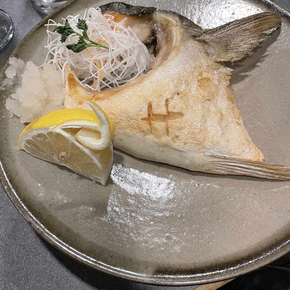 Kiku Japanese Restaurant - Yellowtail Collar was phenomenal - 9 Oz Portion - Japanese Near Me - Pittsburgh, Pennsylvania