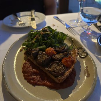 A.R. Valentien - Eggplant Tart - New American Near Me - La Jolla, California