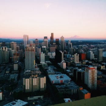 Space Needle - Mt. Rainier and seattle - Landmarks & Historical Buildings Near Me - Seattle, Washington