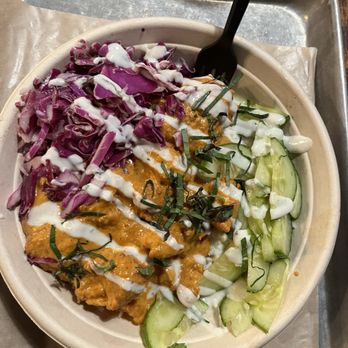 Velvet Taco - Cold, grainy and pasty Spicy Tikka Chicken Bowl - Tacos Near Me - The Woodlands, Texas Velvet Taco - Cold, grainy and pasty Spicy Tikka Chicken Bowl - Tacos Near Me - The Woodlands, Texas