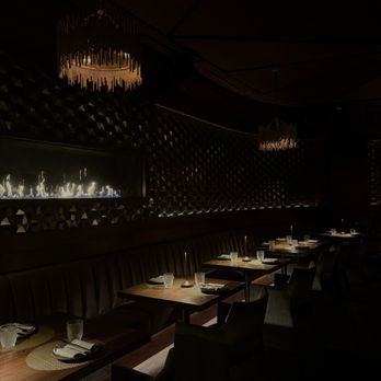 Toca Madera - Seating near bar area - Steakhouses Near Me - Houston, Texas