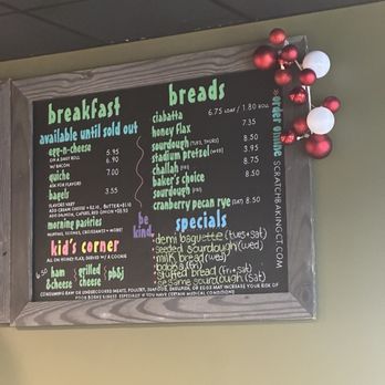 Scratch Baking - Breakfast & Bread menu - Bakeries Near Me - Milford, Connecticut Scratch Baking - Breakfast & Bread menu - Bakeries Near Me - Milford, Connecticut