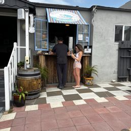 Exterior outside entrance of Starvin' Marvin's - Order counter - San Diego, California Exterior outside entrance of Starvin' Marvin's - Order counter - San Diego, California
