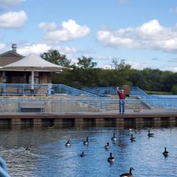 Pymatuning Spillway - Small area to get a drink or something to munch on.
