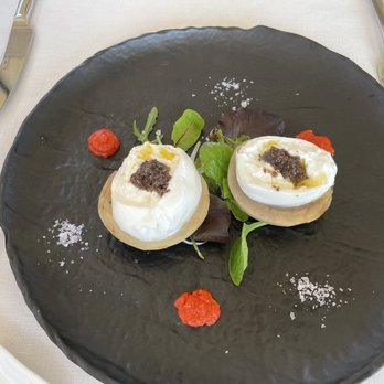 Lineadombra - Burrata with artichoke heart - Italian Near Me - Venezia, VE Lineadombra - Burrata with artichoke heart - Italian Near Me - Venezia, VE
