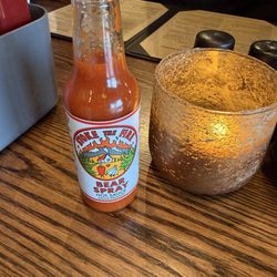 Kaslo Hotel & Pub - Great selection of hot sauce!