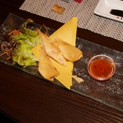 Ginza - Harumaki (involtini di gamberi e pesce giapponese)