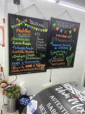 Menu photo 1 Taco Mexico Kwik Stop Miami, FL