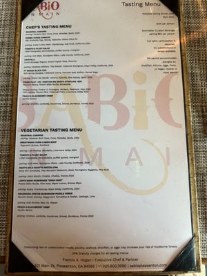 Menu photo 8 Sabio on Main Pleasanton, CA Menu photo 8 Sabio on Main Pleasanton, CA