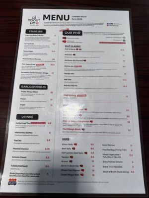 Menu photo 1 All About Pho Cerritos, CA Menu photo 1 All About Pho Cerritos, CA
