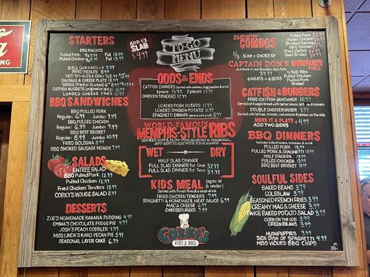 Menu photo 2 Corky's BBQ Cordova, TN