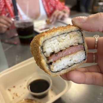 Da Kitchen Maui - fFried Spam Musubi - Hawaiian Near Me - Kihei, Hawaii