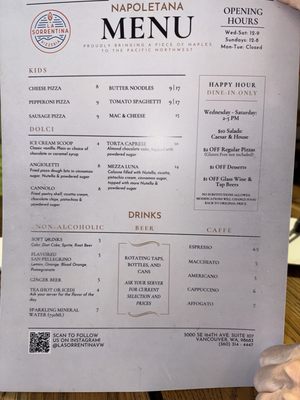 Menu photo 8 La Sorrentina Vancouver, WA Menu photo 8 La Sorrentina Vancouver, WA