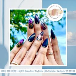 Grand Nail and Lash - Your nails deserve the best! Custom designs tailored just for you.
Call now to schedule your glam-up!