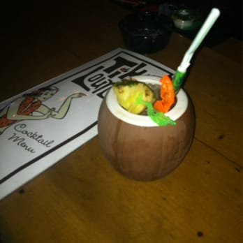 Tiki Lounge - The coconut kiss drink - Tiki Bars Near Me - Pittsburgh, Pennsylvania
