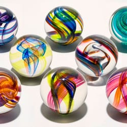 Little River Hot Glass Studio - Oversized Marbles