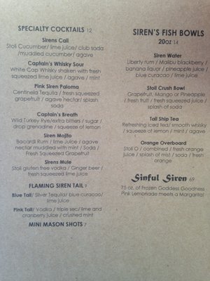 Menu photo 3 Sirens Bar and Grill Atlantic City, NJ Menu photo 3 Sirens Bar and Grill Atlantic City, NJ