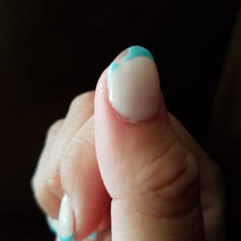 Crystal Nails - Oh no it chipped this morning. Hasn't even been 48 hours. And this is gel polish. What happened? - Nail Salons Near Me - Mountain View, California