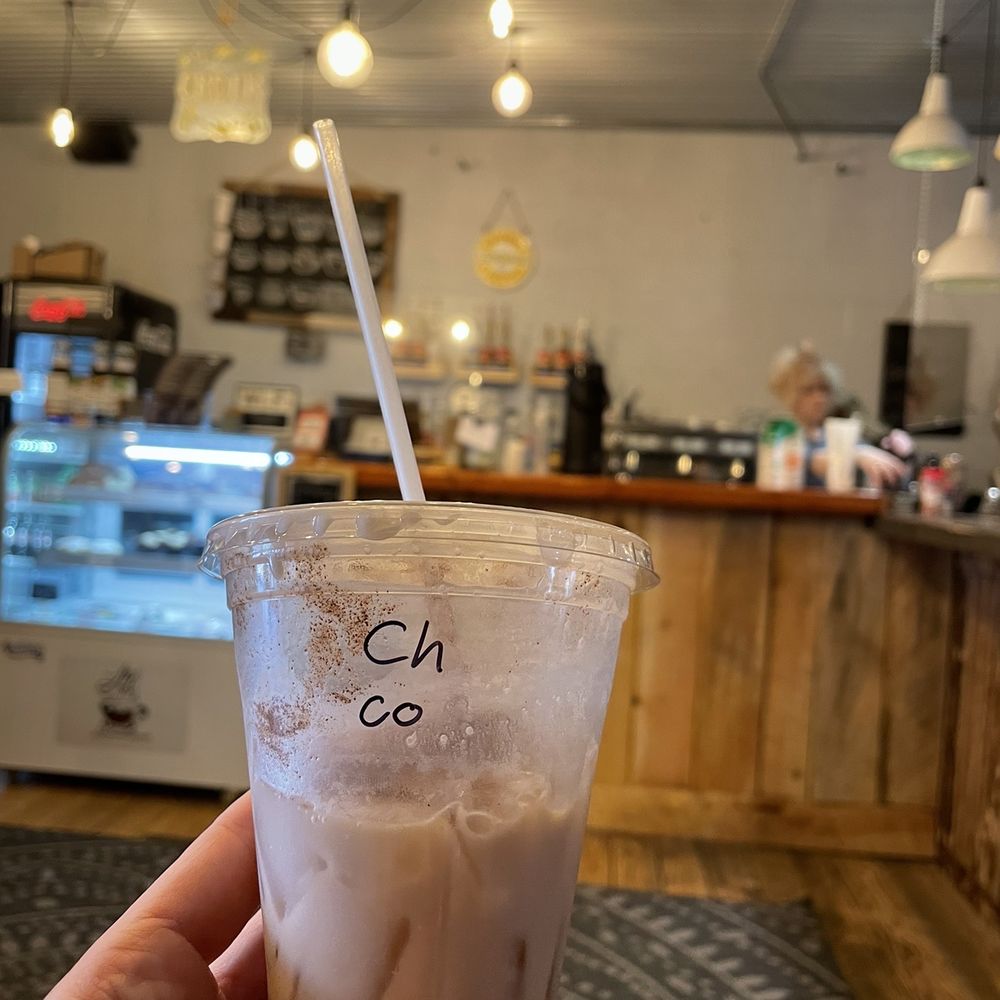 LP Espresso - Cooling off with iced chai with coconut milk - Coffee & Tea Near Me - Page, Arizona LP Espresso - Cooling off with iced chai with coconut milk - Coffee & Tea Near Me - Page, Arizona