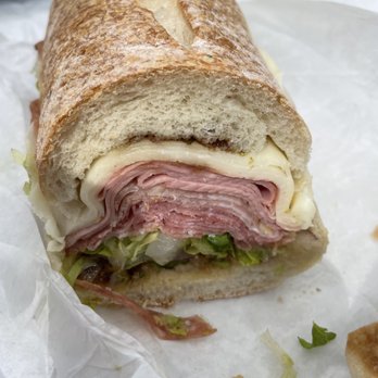 Monica's Mercato - Half of Large Italian Sandwich - Italian Near Me - Boston, Massachusetts Monica's Mercato - Half of Large Italian Sandwich - Italian Near Me - Boston, Massachusetts