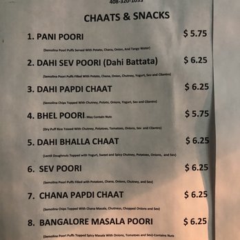 New Delhi Chaat - Menu 4 - Food Trucks Near Me - Santa Clara , California New Delhi Chaat - Menu 4 - Food Trucks Near Me - Santa Clara , California