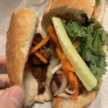 Spicy Joi - Banh mi BBQ Lemongrass Pork Sandwich - Sandwiches Near Me - Concord, California Spicy Joi - Banh mi BBQ Lemongrass Pork Sandwich - Sandwiches Near Me - Concord, California