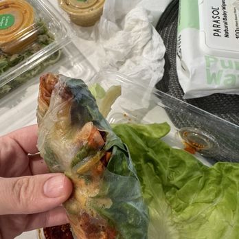 Goop Kitchen - Spring rolls torn and dry - Salad Near Me - Costa Mesa, California Goop Kitchen - Spring rolls torn and dry - Salad Near Me - Costa Mesa, California