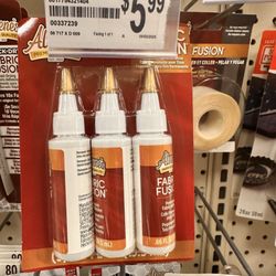 Michaels - Aleenes is the best fabric glue!