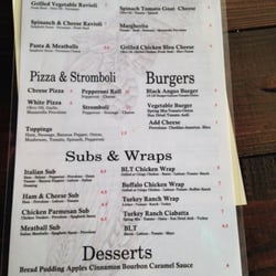 Hale's Ales & Kitchen - Menu back