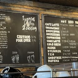 Imprint Coffee - Mill St Location - Coffee Menu