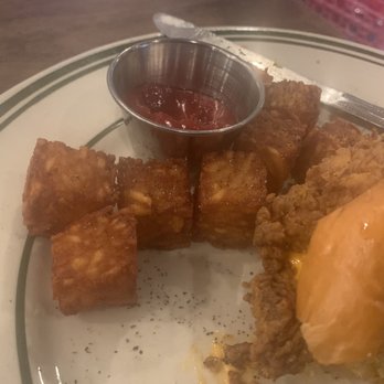 Ted's Bulletin 14th - Pickle Brined Crispy Chicken Sandwich House Tots - Breakfast & Brunch Near Me - Washington, DC, District of Columbia Ted's Bulletin 14th - Pickle Brined Crispy Chicken Sandwich House Tots - Breakfast & Brunch Near Me - Washington, DC, District of Columbia