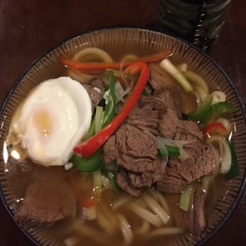 Kaminari - Marinated beef udon . Delicious and similar flavor to Taiwanese beef noodle soup - Asian Fusion Near Me - Geismar, Louisiana