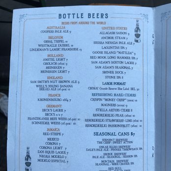 Ulysses - Beer menu - Pubs Near Me - New York, New York