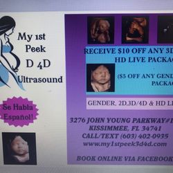 My 1st Peek 3D 4D Ultrasound - New updates for grand opening in December 2022!!!